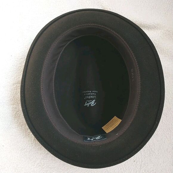 Bailey Of Hollywood Brown Fedora Hat - Picture 6 of 9